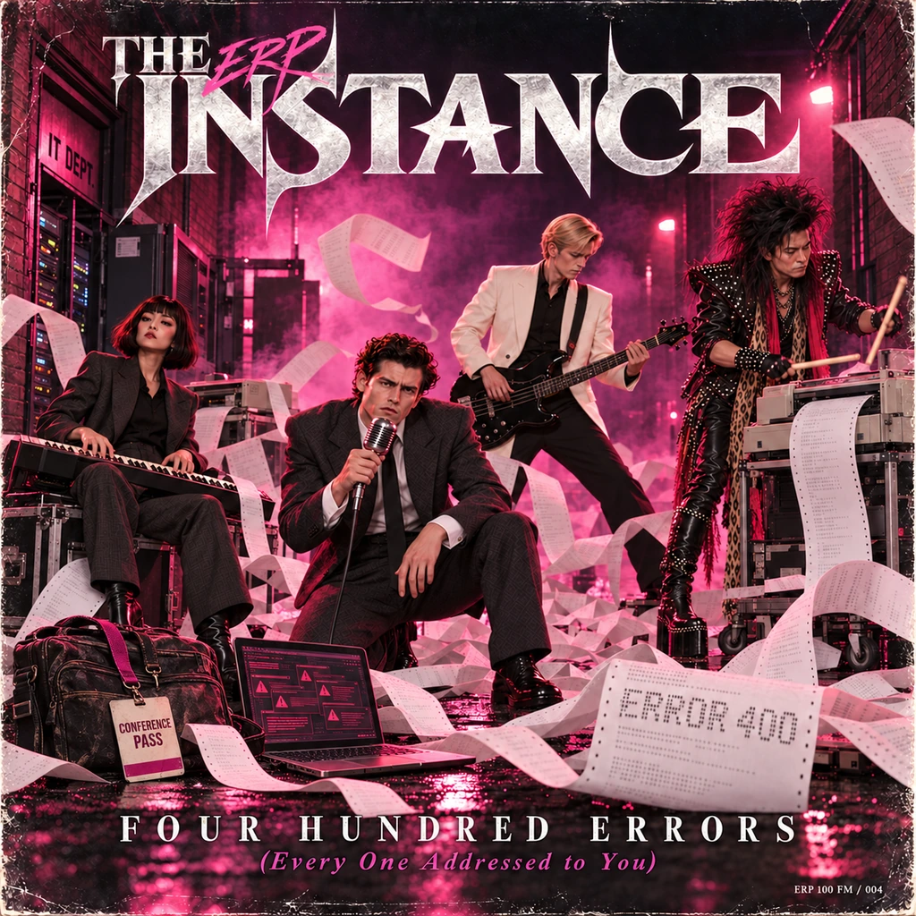 The Instance — Four Hundred Errors (Every One Addressed to You) sleeve