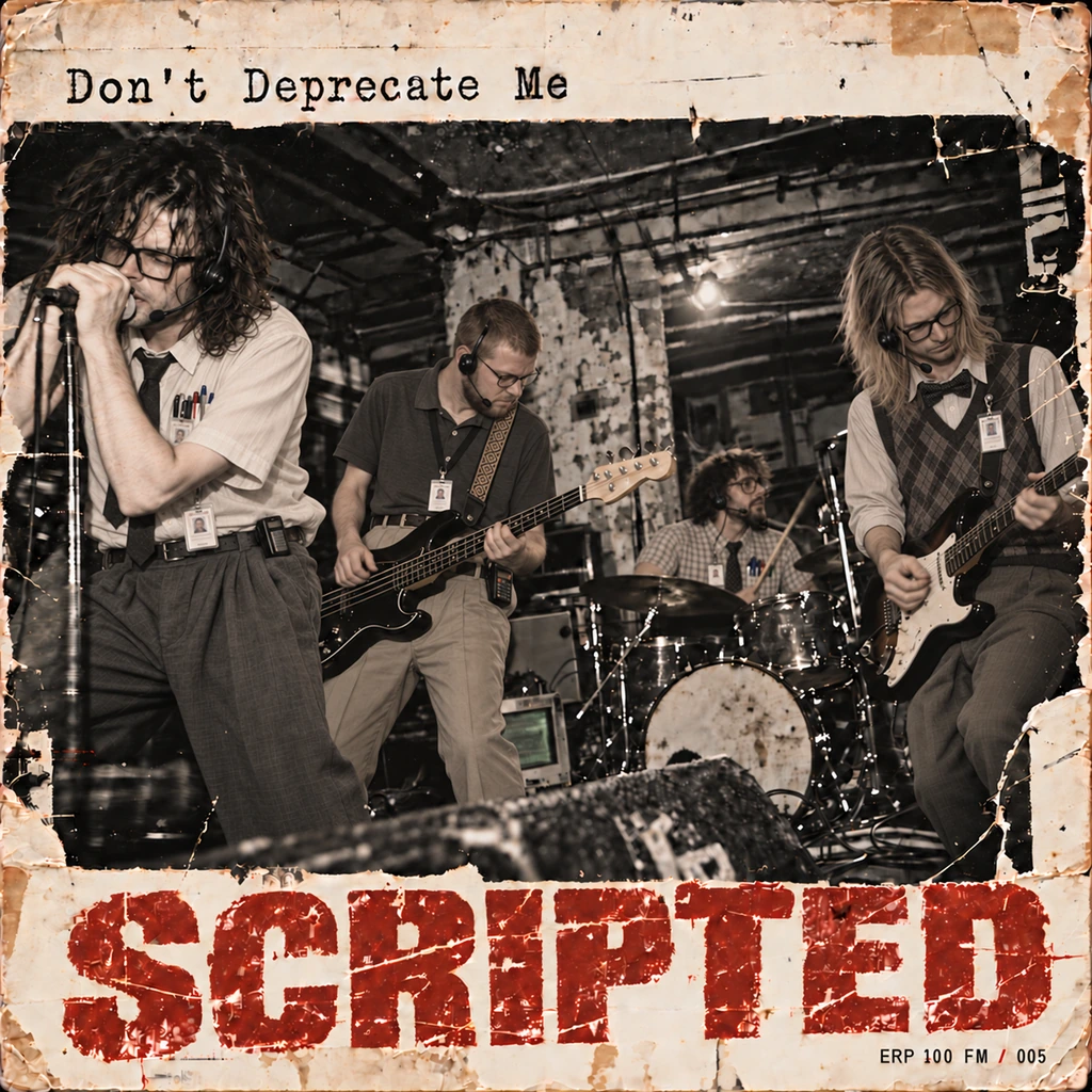 Scripted — Don’t Deprecate Me sleeve