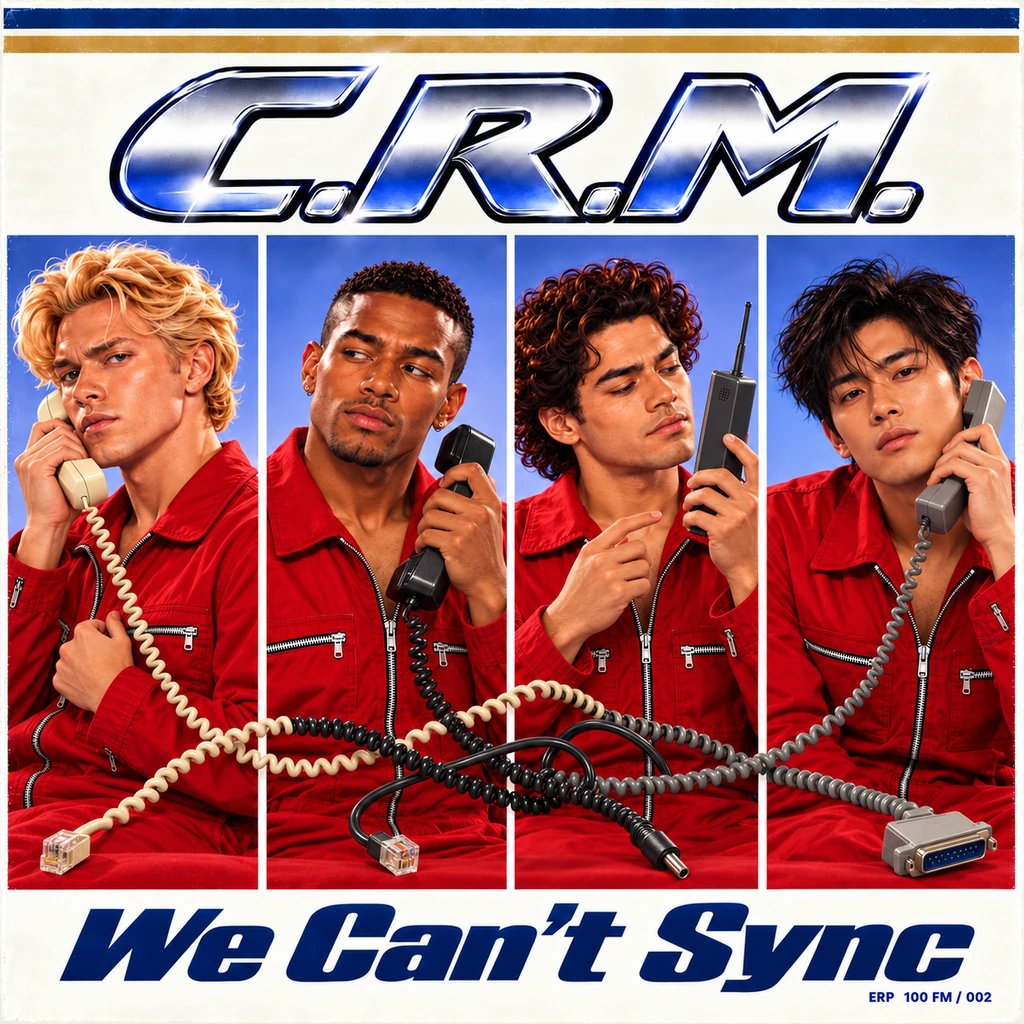 C.R.M. — We Can’t Sync sleeve